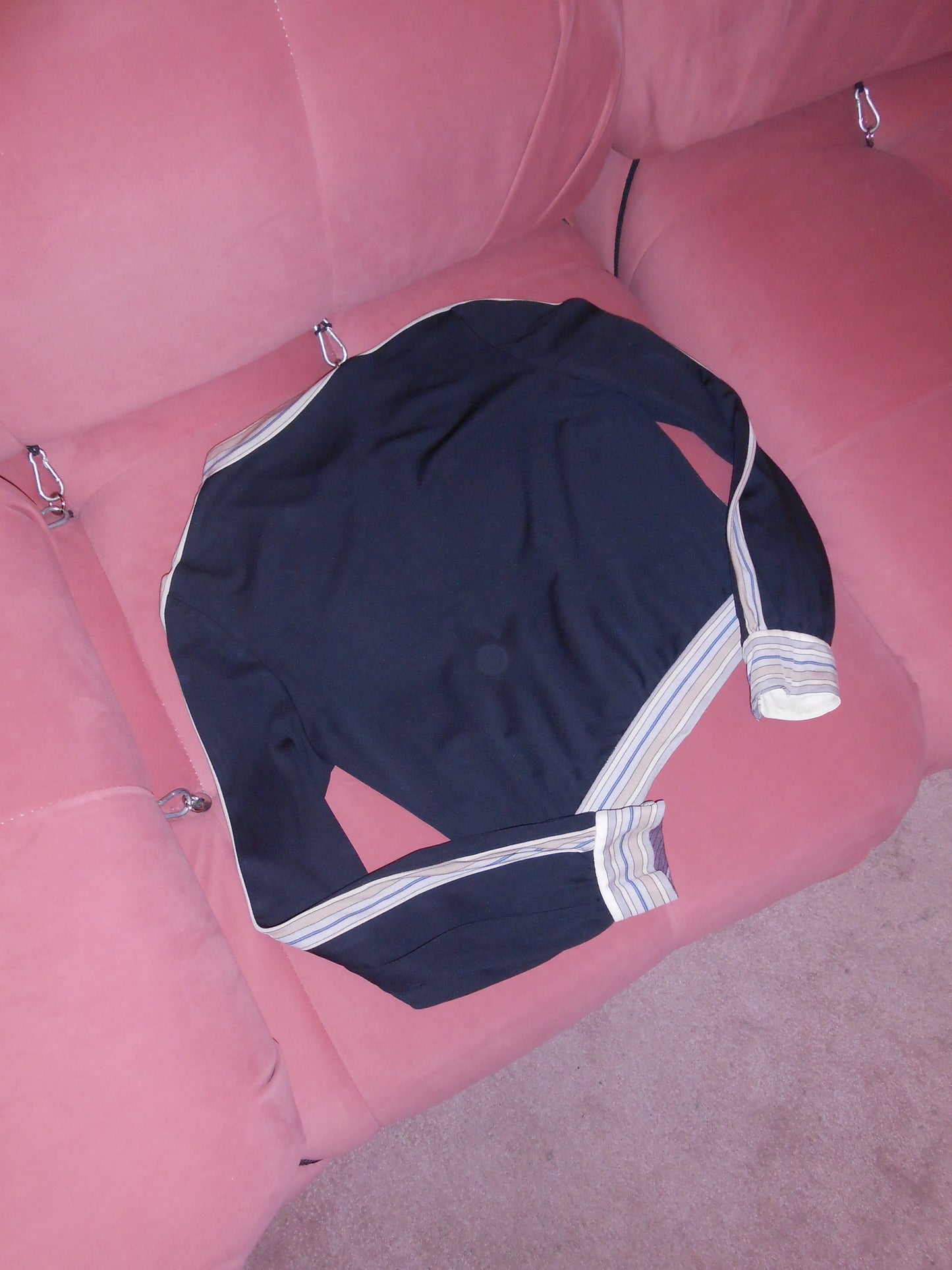 LEONARD 1960S PRINTED CARDIGAN TOP