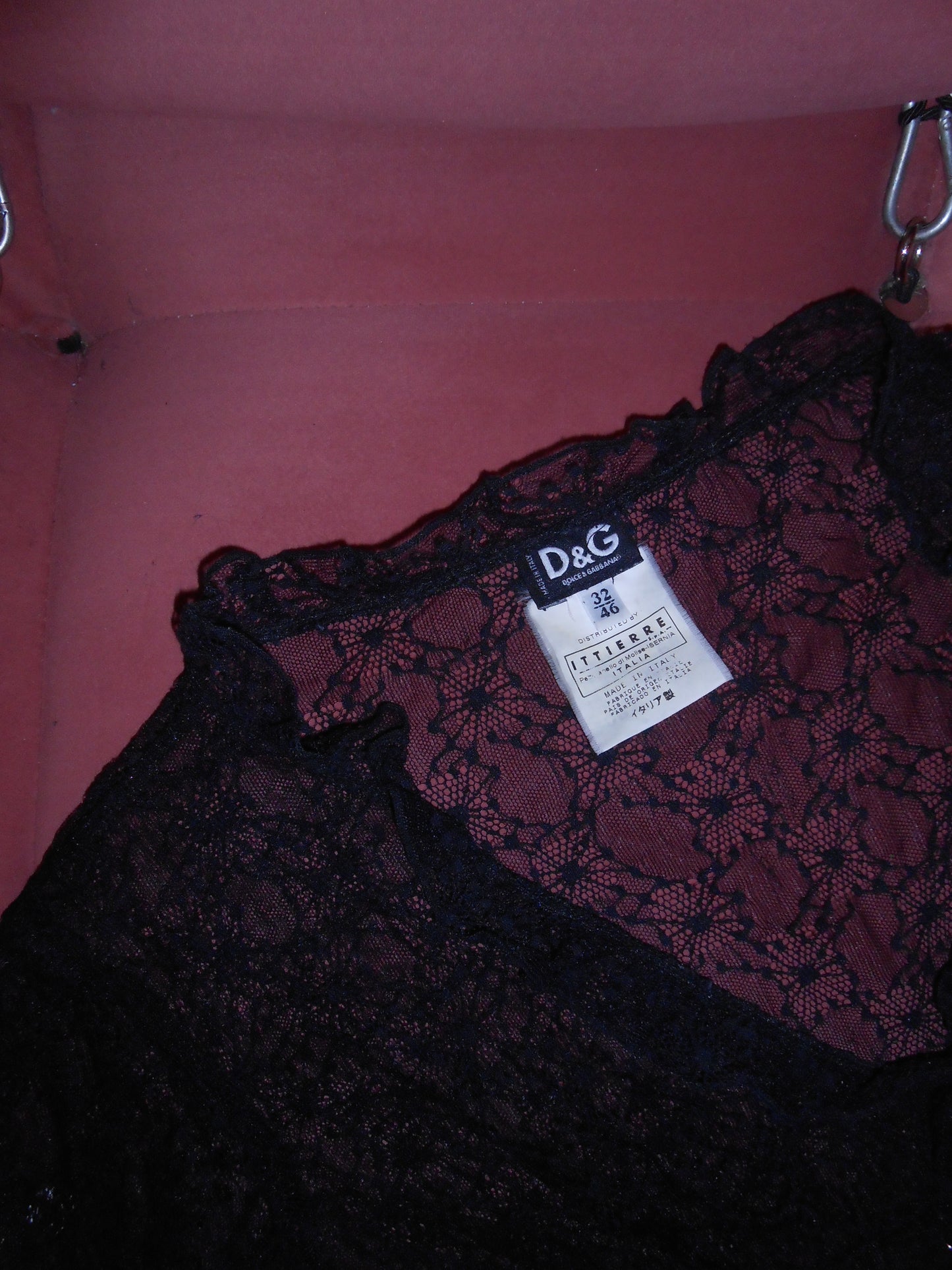 DOLCE & GABBANA EARLY 2000S LACE TOP