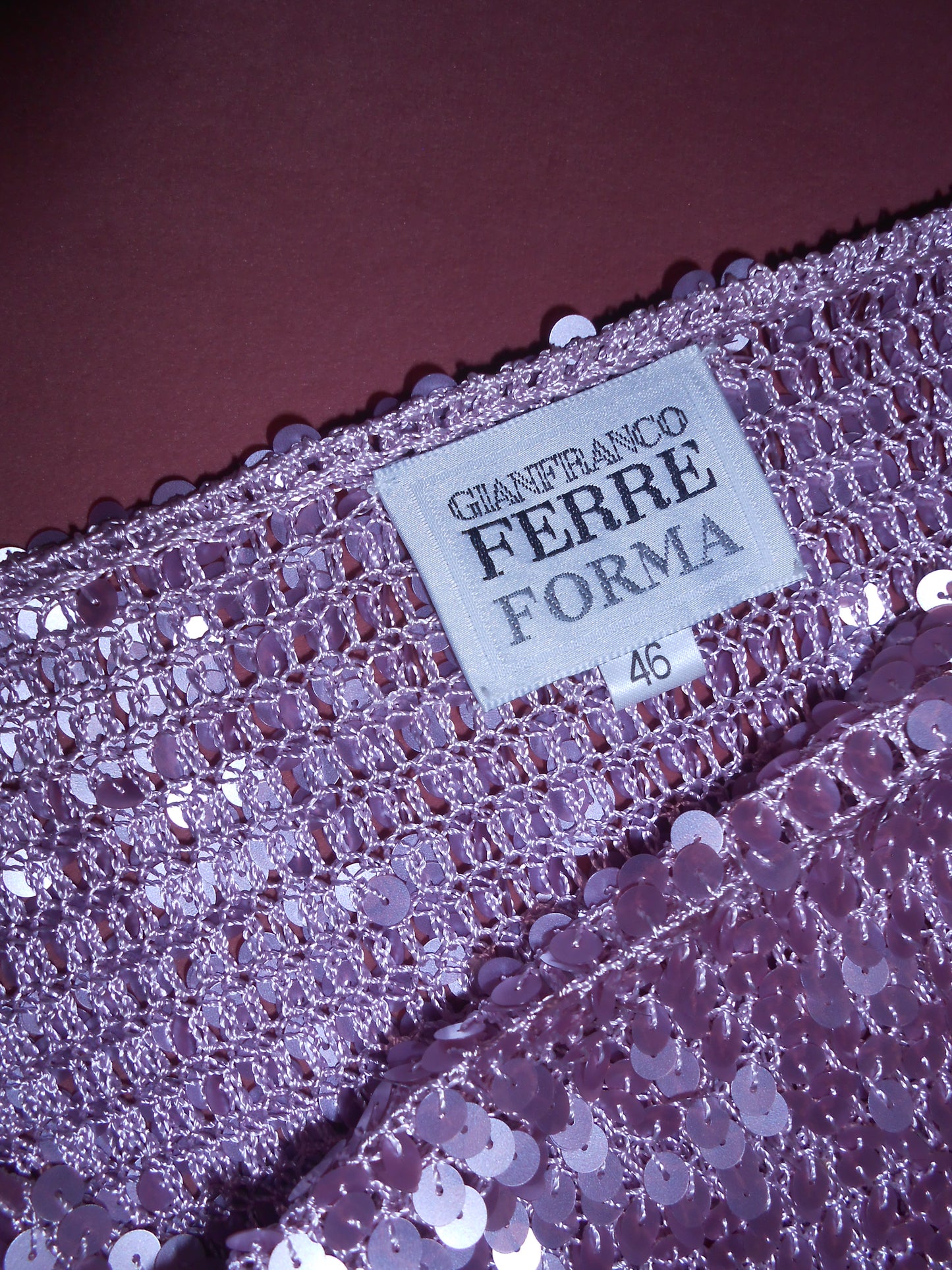 GIANFRANCO FERRE 1990S SEQUIN TUNIC