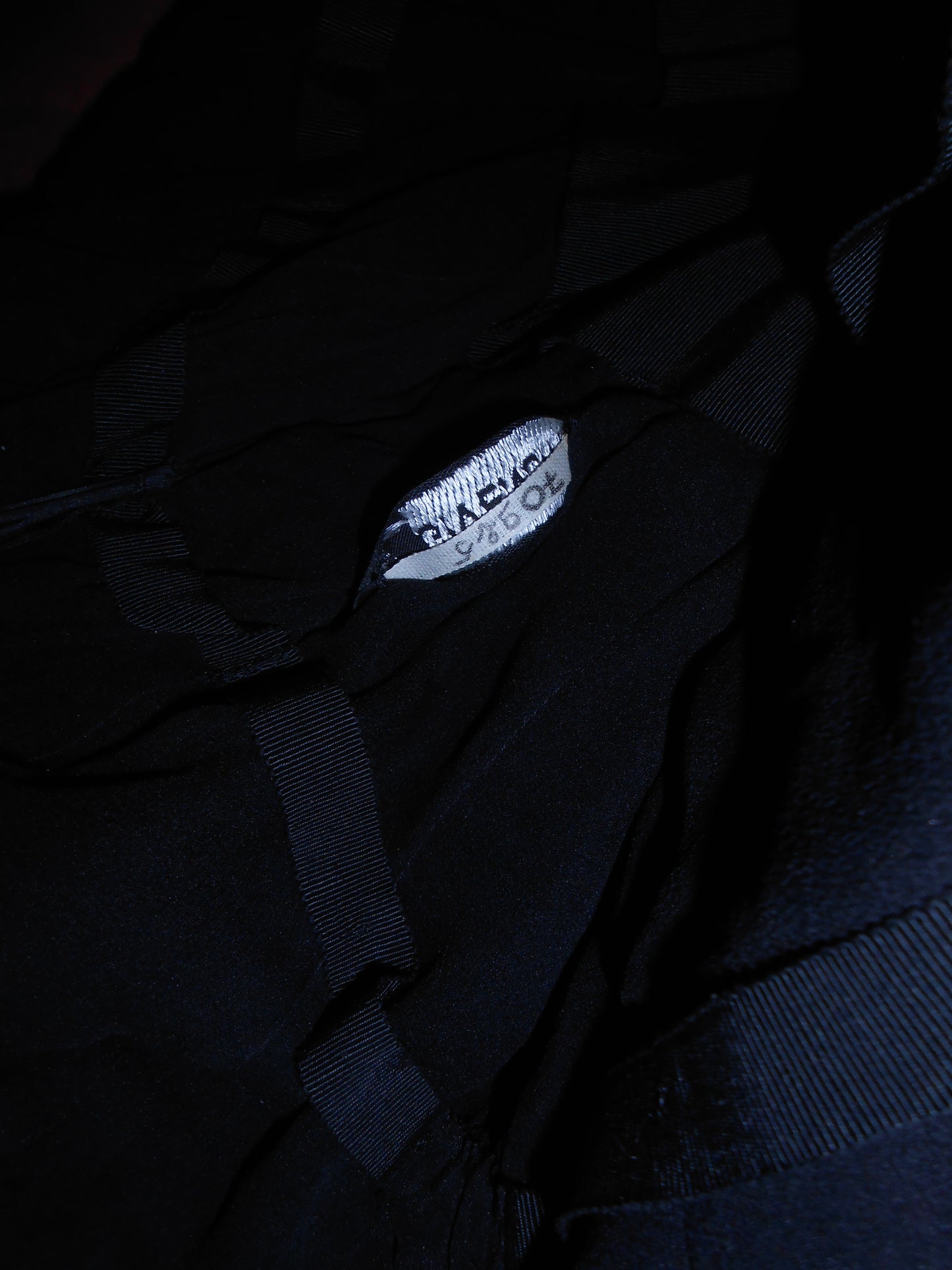 GIVENCHY HAUTE COUTURE 1980S VELVET & TULLE BEADED GOWN