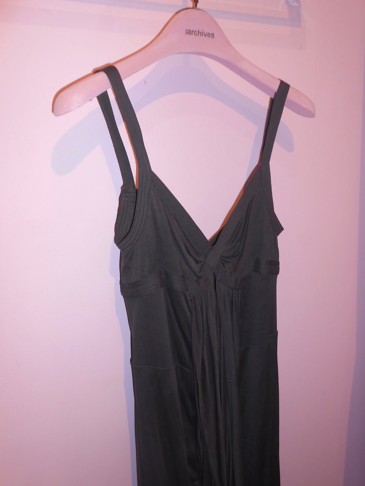 GUCCI BY TOM FORD 1990S SILK JERSEY DRAPED DRESS