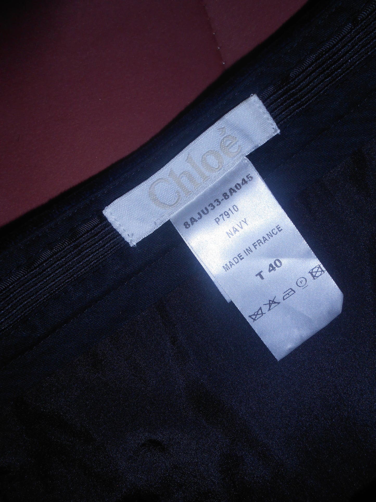 CHLOE FW 2008 VELVET MINI SKIRT