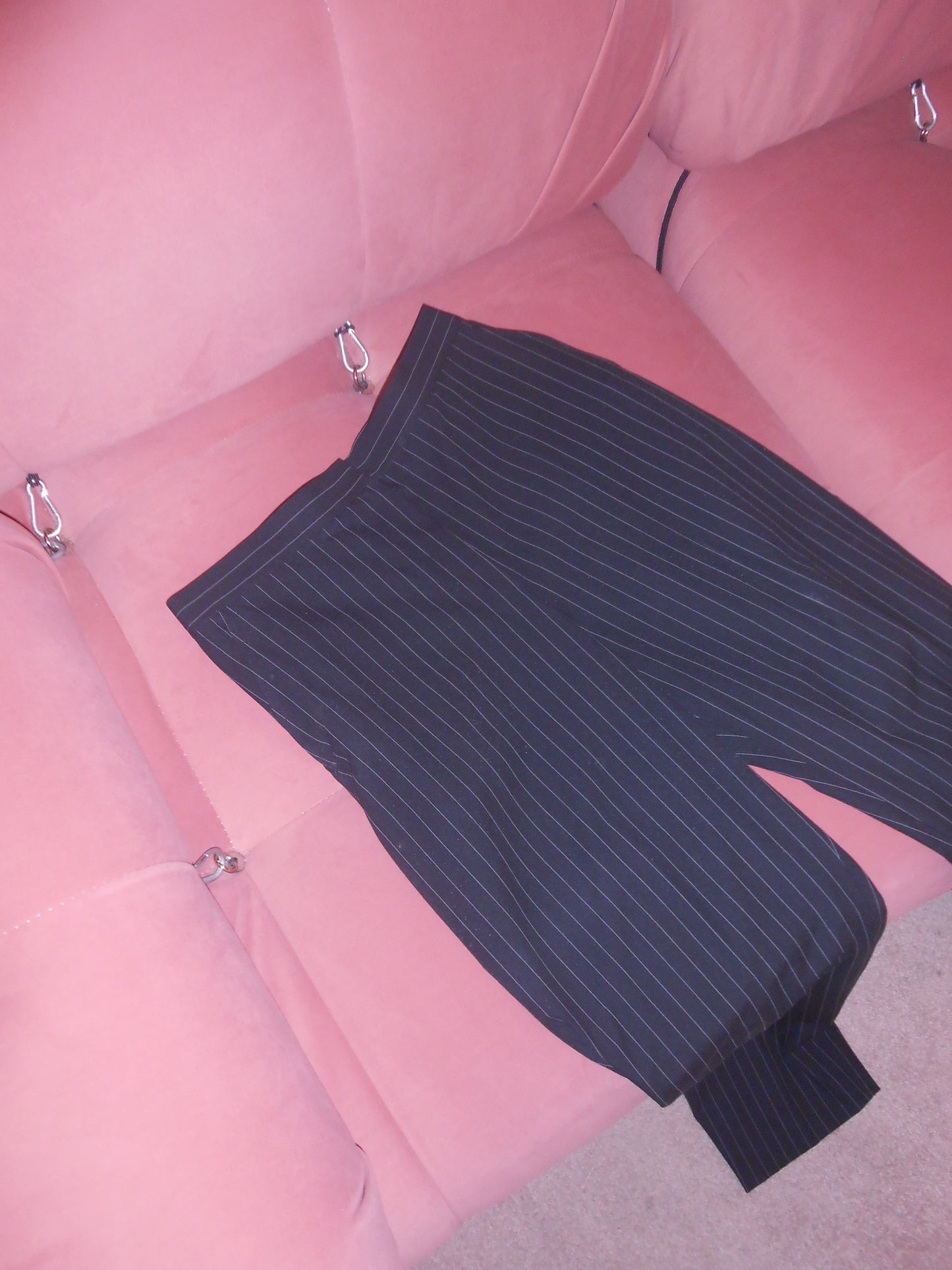 YVES SAINT LAURENT 1990S PINSTRIPE WOOL SUIT