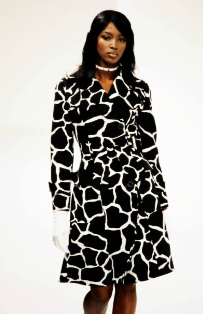 DOLCE & GABBANA FW 1995 GIRAFFE PRINT SKIRT