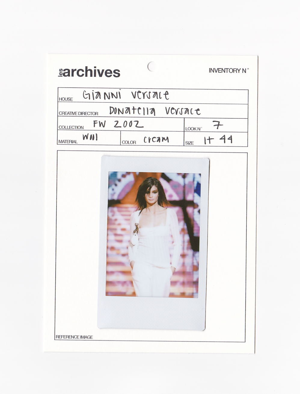 GIANNI VERSACE FW 2002 WOOL KNIT TOP