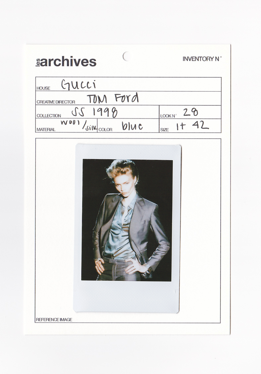 GUCCI BY TOM FORD SS 1998 IRIDESCENT JACKET