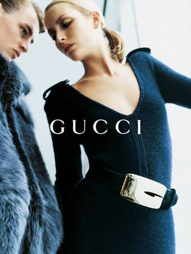 GUCCI BY TOM FORD FW 1996 GOLD G BELT