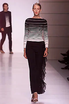 VALENTINO SS 2001 STRIPED SWEATER