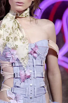 DOLCE & GABBANA SS 2004 BONDAGE DRESS