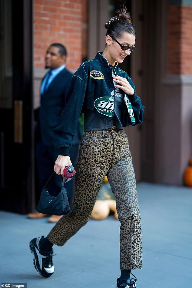 FENDI 1990S LEOPARD PANTS