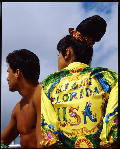 GIANNI VERSACE	SS 1993	MIAMI PRINTED JEANS