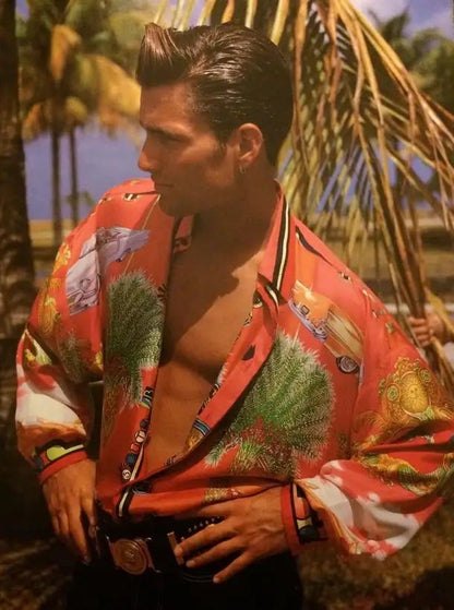 GIANNI VERSACE	SS 1993	MIAMI PRINTED JEANS