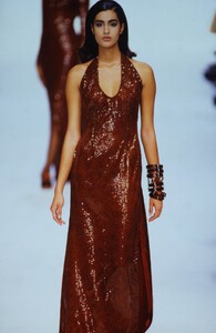 CHLOE BY MARTINE SITBON FW 1990 RUNWAY SEQUIN DRESS