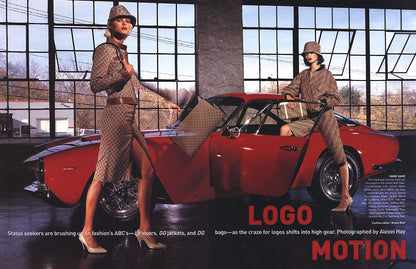 GUCCI BY TOM FORD SS 2000 MONOGRAM MOTO JACKET