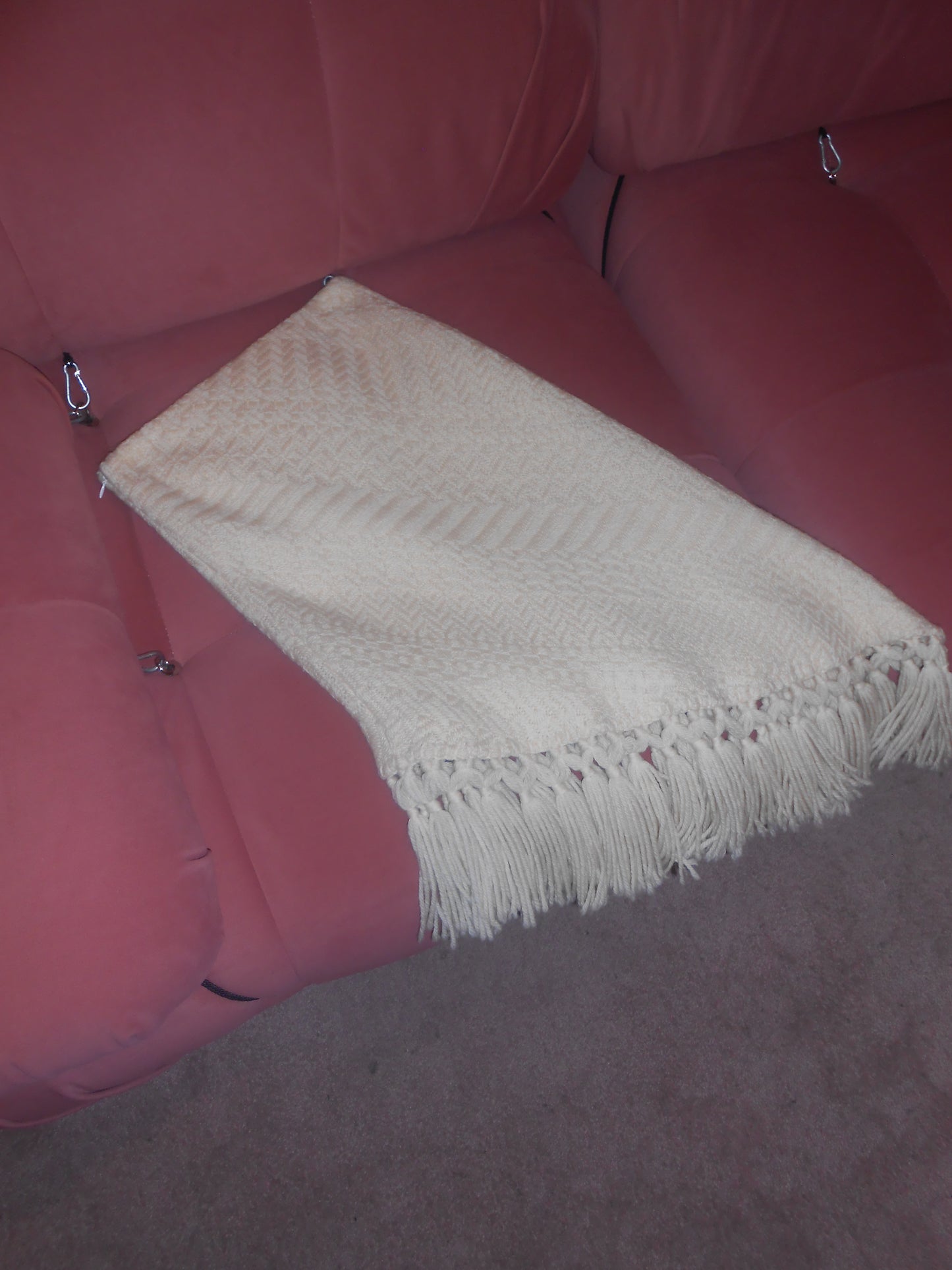 DOLCE & GABBANA FW 2002 WOOL FRINGE SKIRT