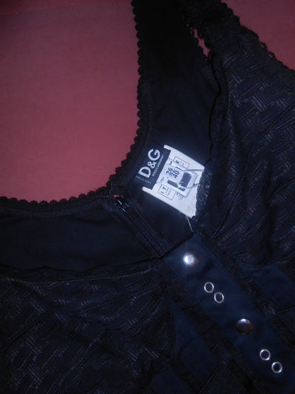 DOLCE & GABBANA SS 2004 BONDAGE DRESS