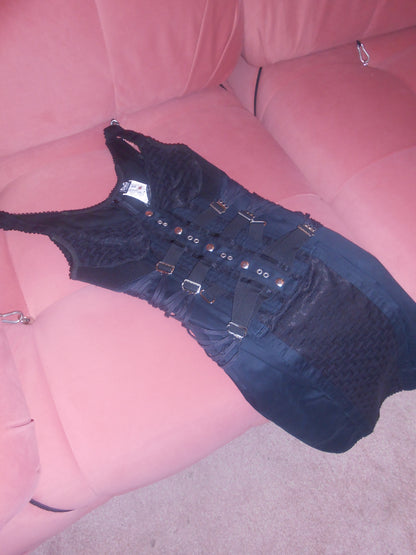 DOLCE & GABBANA SS 2004 BONDAGE DRESS