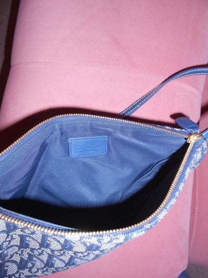 DIOR BY JOHN GALLIANO SS 2001 DIORISSIMA SADDLE POUCHETTE