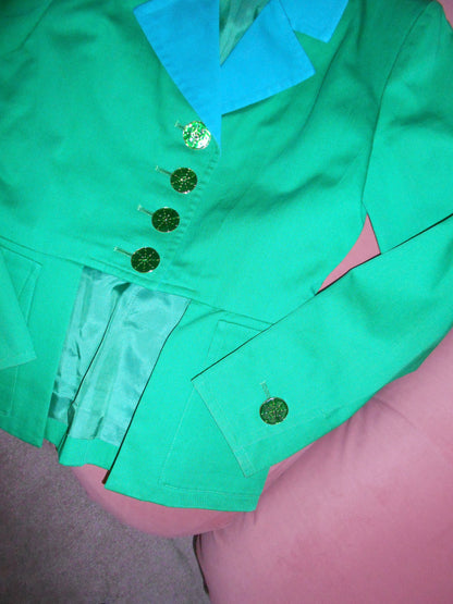 YVES SAINT LAURENT SS 1994 COLOR BLOCK JACKET