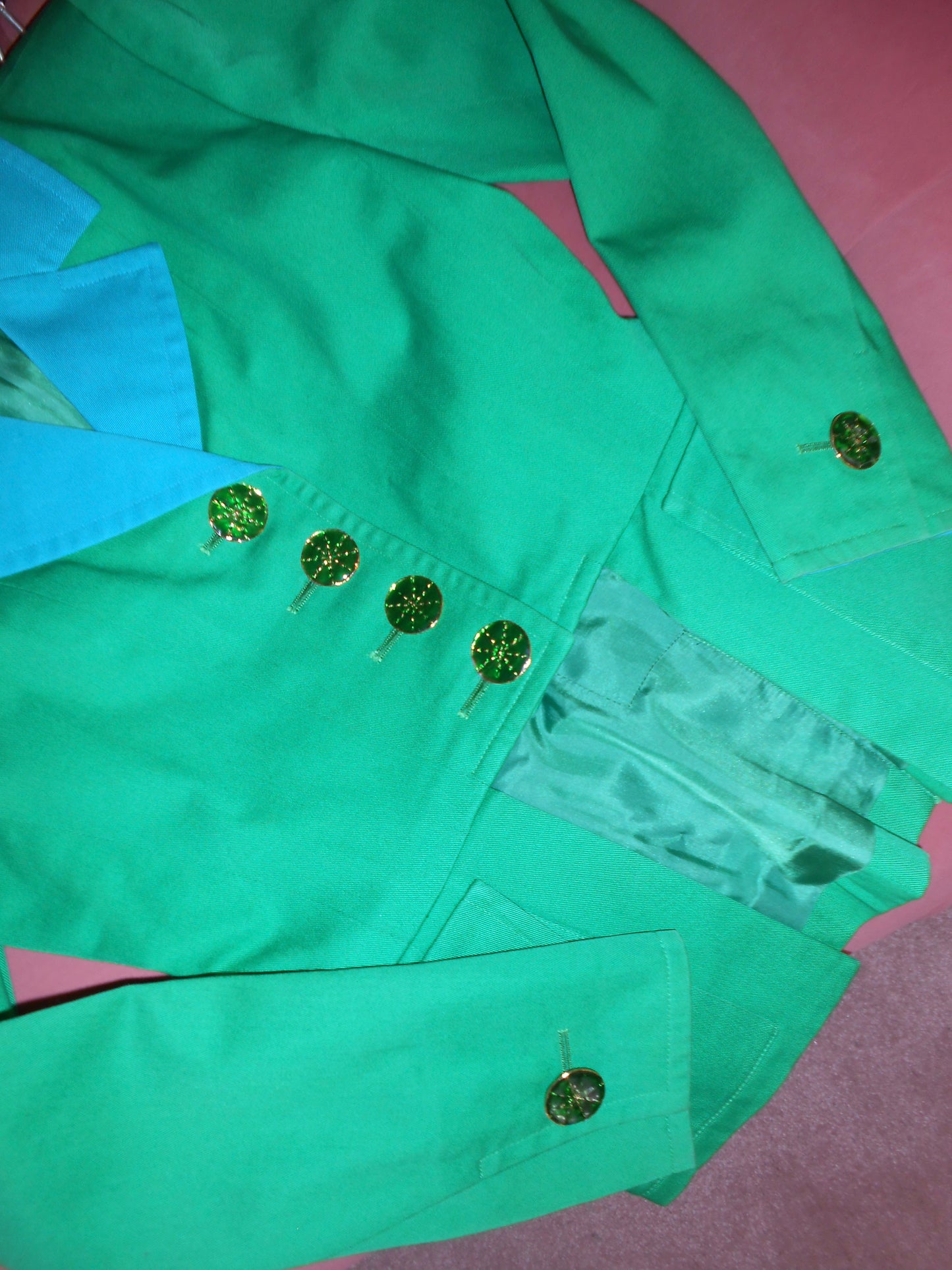 YVES SAINT LAURENT SS 1994 COLOR BLOCK JACKET