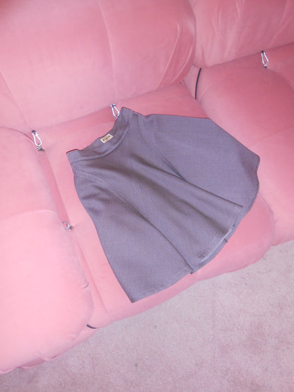 ALAIA FW 1987 ICONIC MILITARY STYLE JACKET AND SKIRT SET