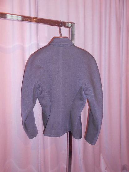 ALAIA FW 1987 ICONIC MILITARY STYLE JACKET AND SKIRT SET