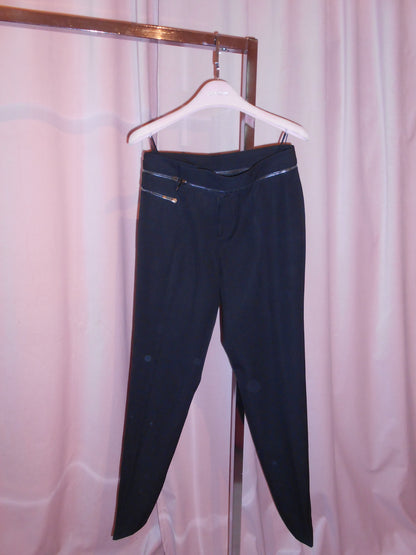 GUCCI BY TOM FORD FW 2001 TROUSERS WITH ZIPPER WAIST