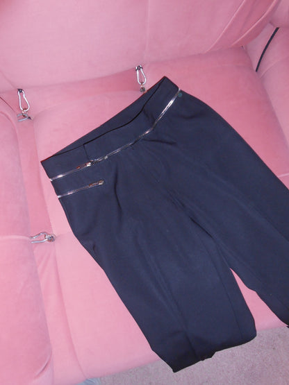 GUCCI BY TOM FORD FW 2001 TROUSERS WITH ZIPPER WAIST