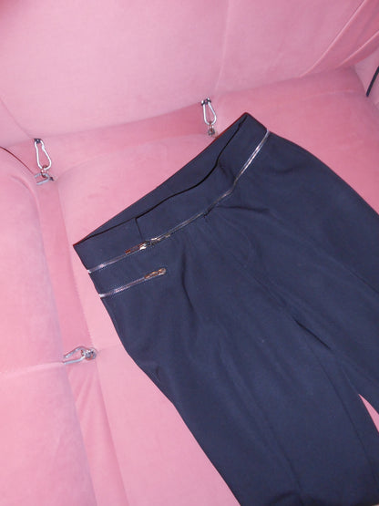 GUCCI BY TOM FORD FW 2001 TROUSERS WITH ZIPPER WAIST