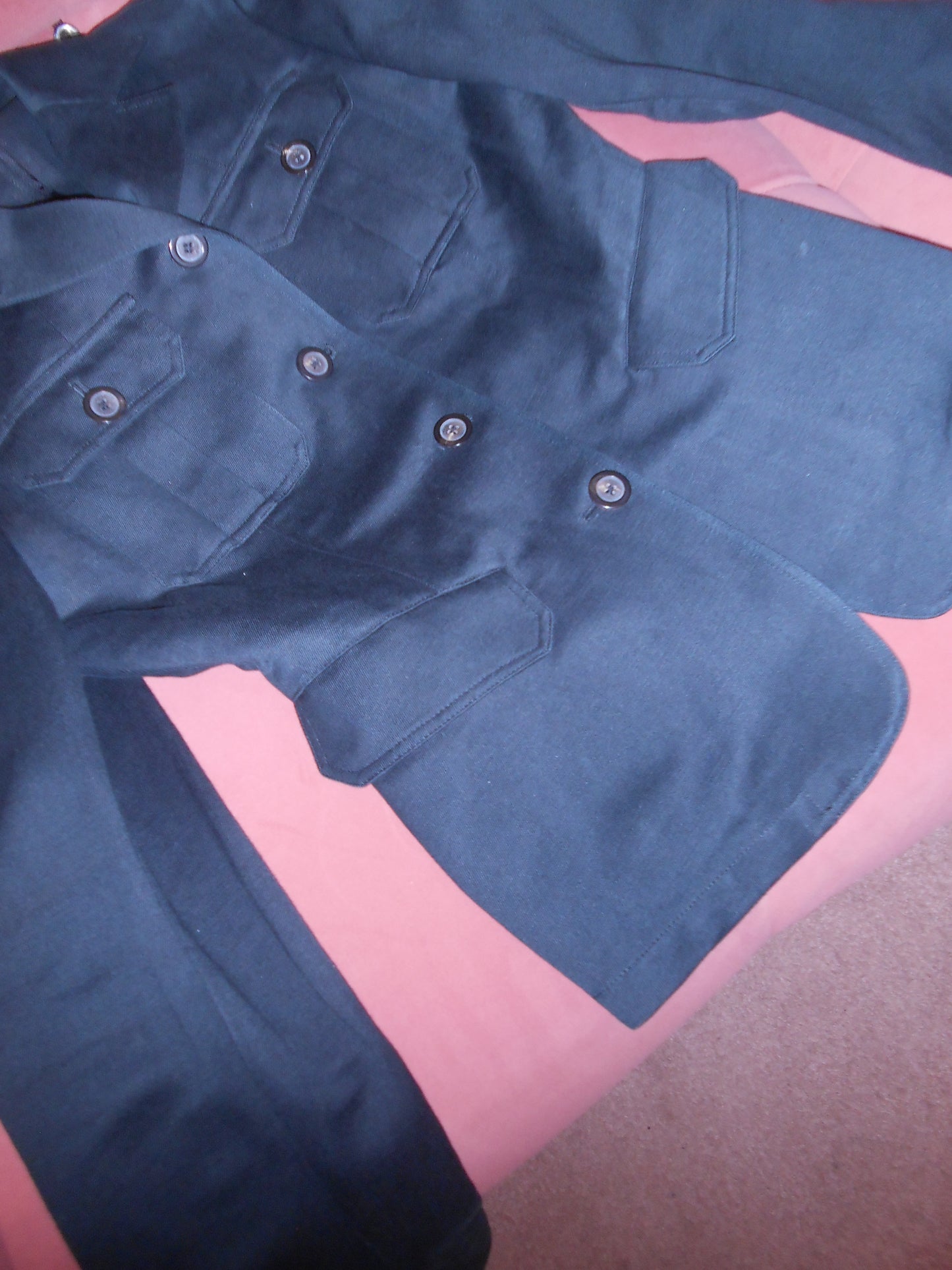 GUCCI BY TOM FORD 1999 COTTON & LINEN MILITARY STYLE JACKET