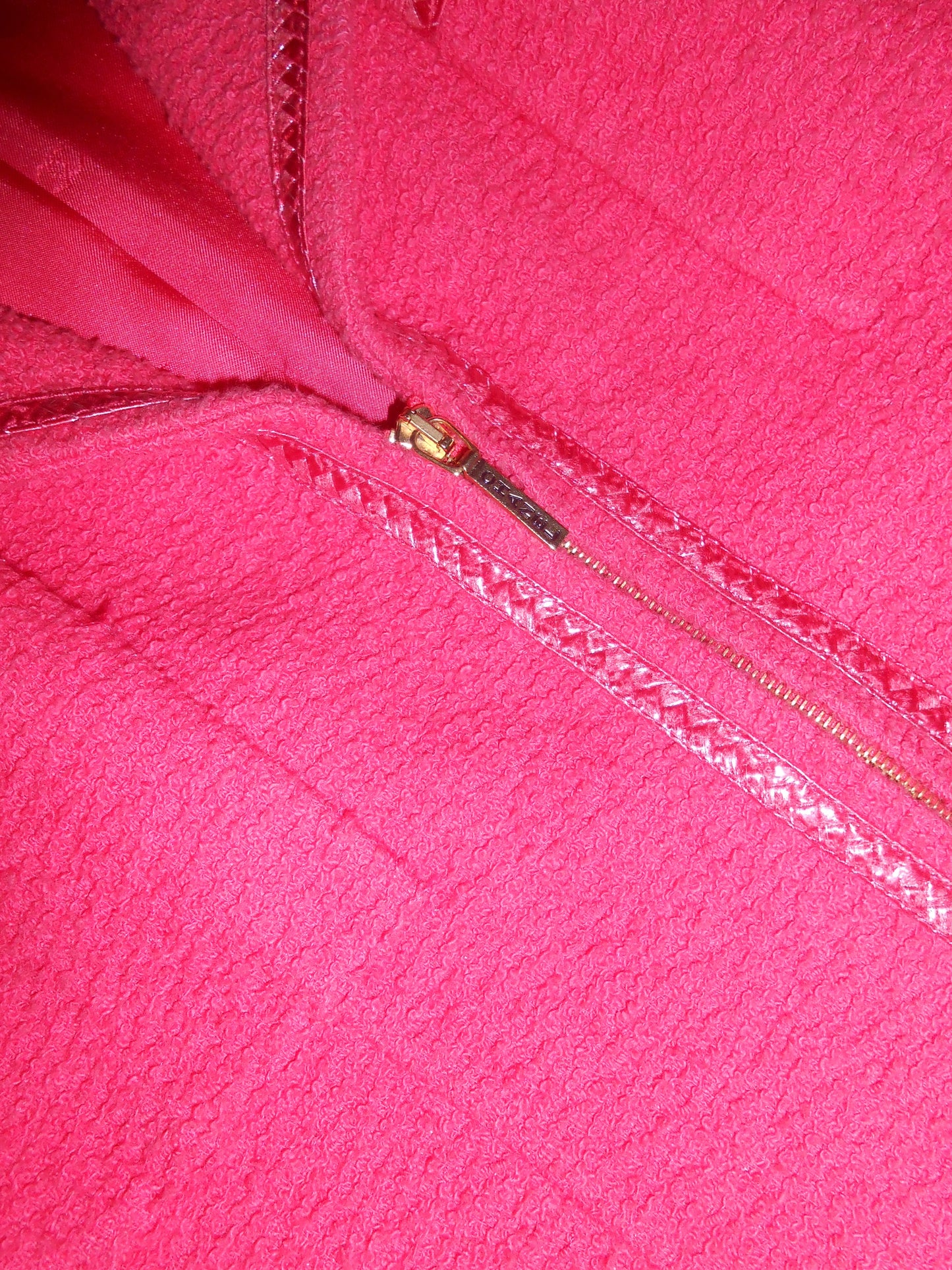 CHANEL BY KARL LAGERFELD SS 1995 BARBIE JACKET WITH ZIPPER