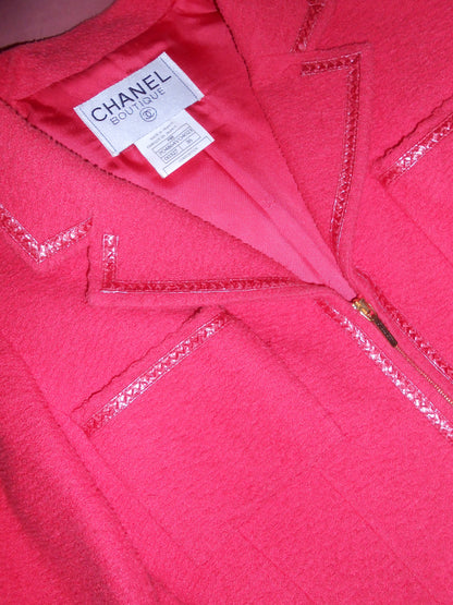 CHANEL BY KARL LAGERFELD SS 1995 BARBIE JACKET WITH ZIPPER