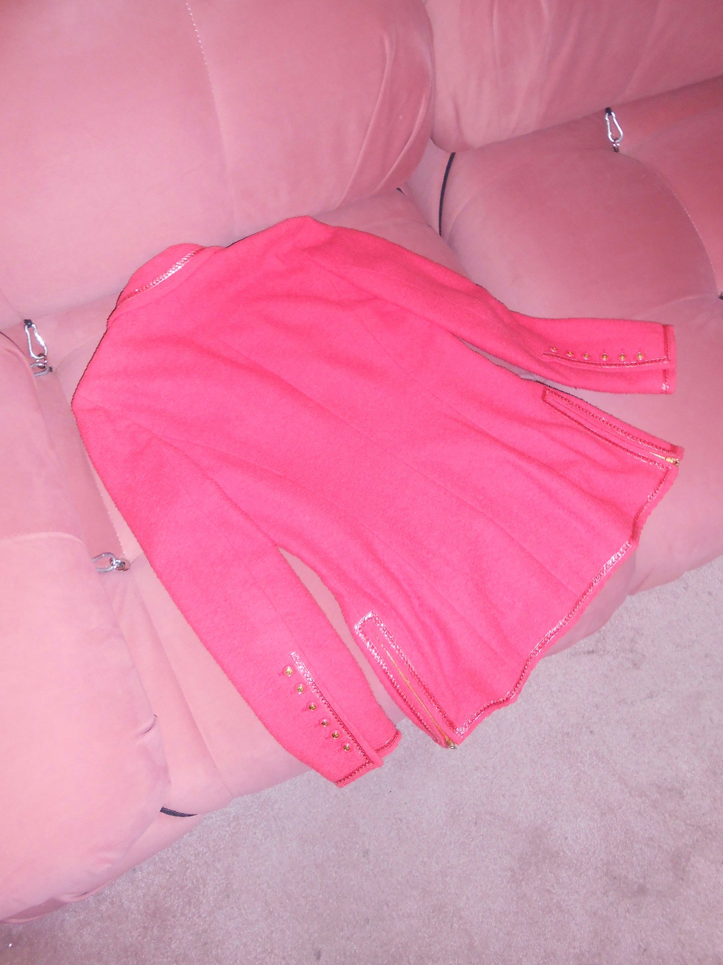 CHANEL BY KARL LAGERFELD SS 1995 BARBIE JACKET WITH ZIPPER