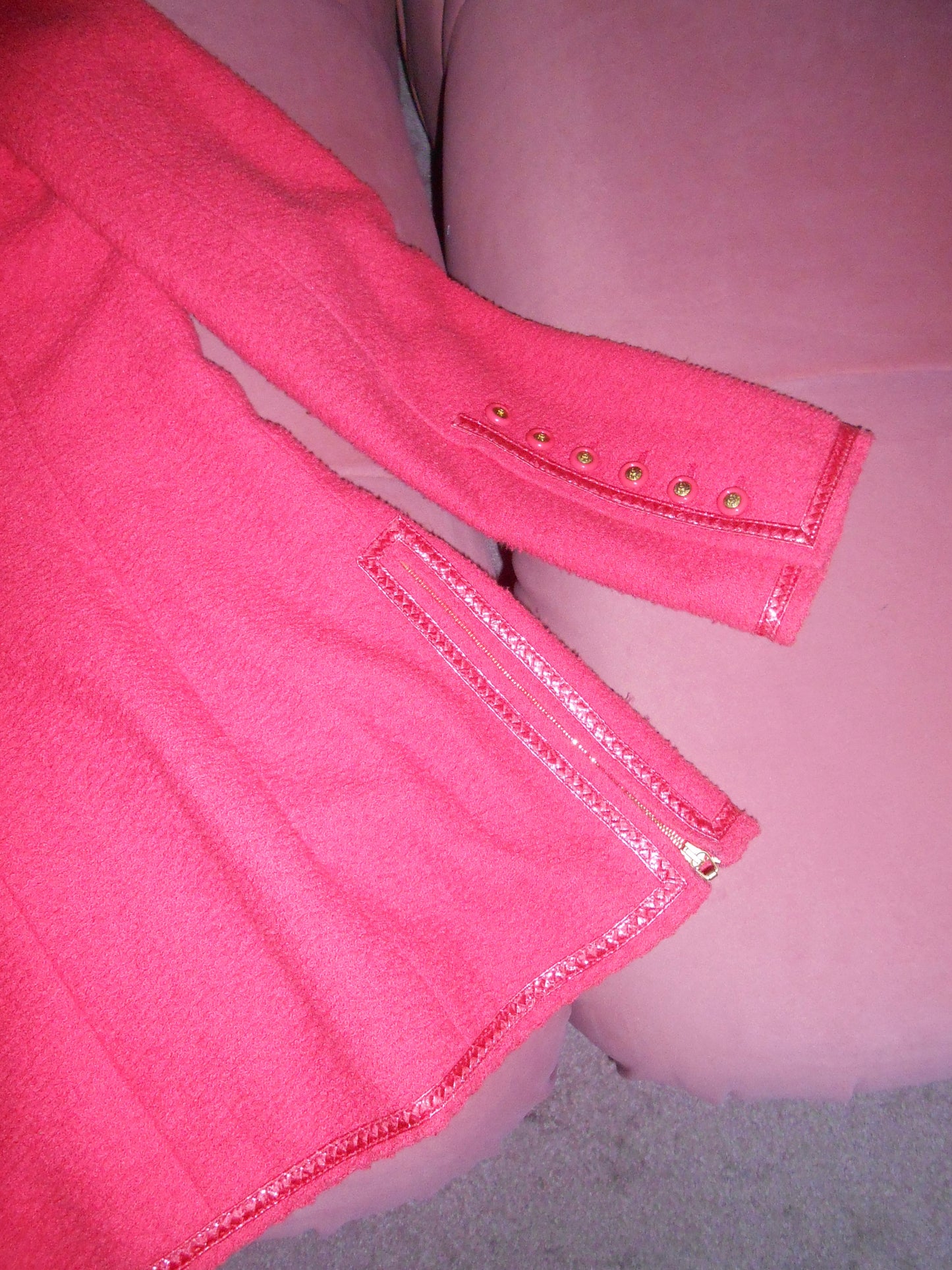 CHANEL BY KARL LAGERFELD SS 1995 BARBIE JACKET WITH ZIPPER