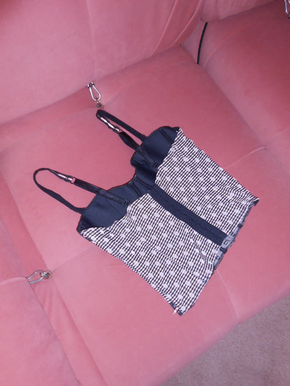 CHANTAL THOMASS 1990S POLKA DOT BUSTIER TOP