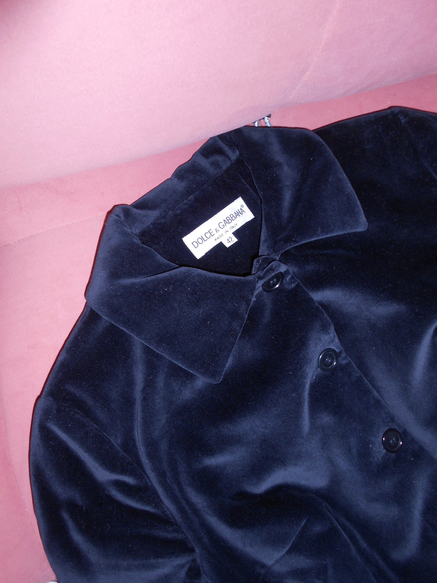 DOLCE & GABBANA 1990S VELVET JACKET