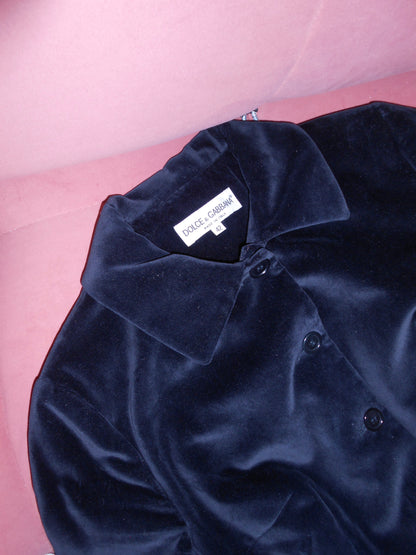 DOLCE & GABBANA 1990S VELVET JACKET