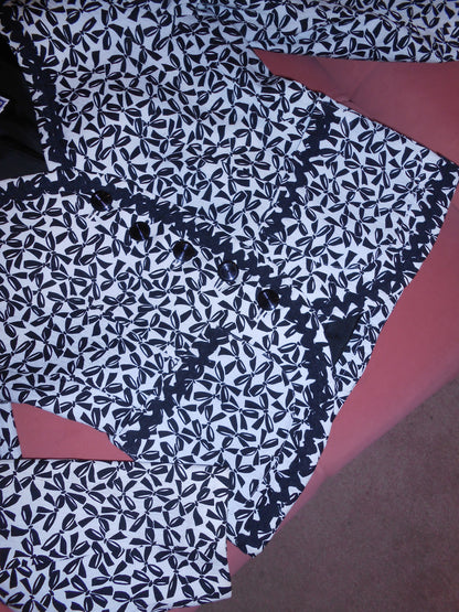 YVES SAINT LAURENT VARIATION  1980S JACKET WITH BOWS