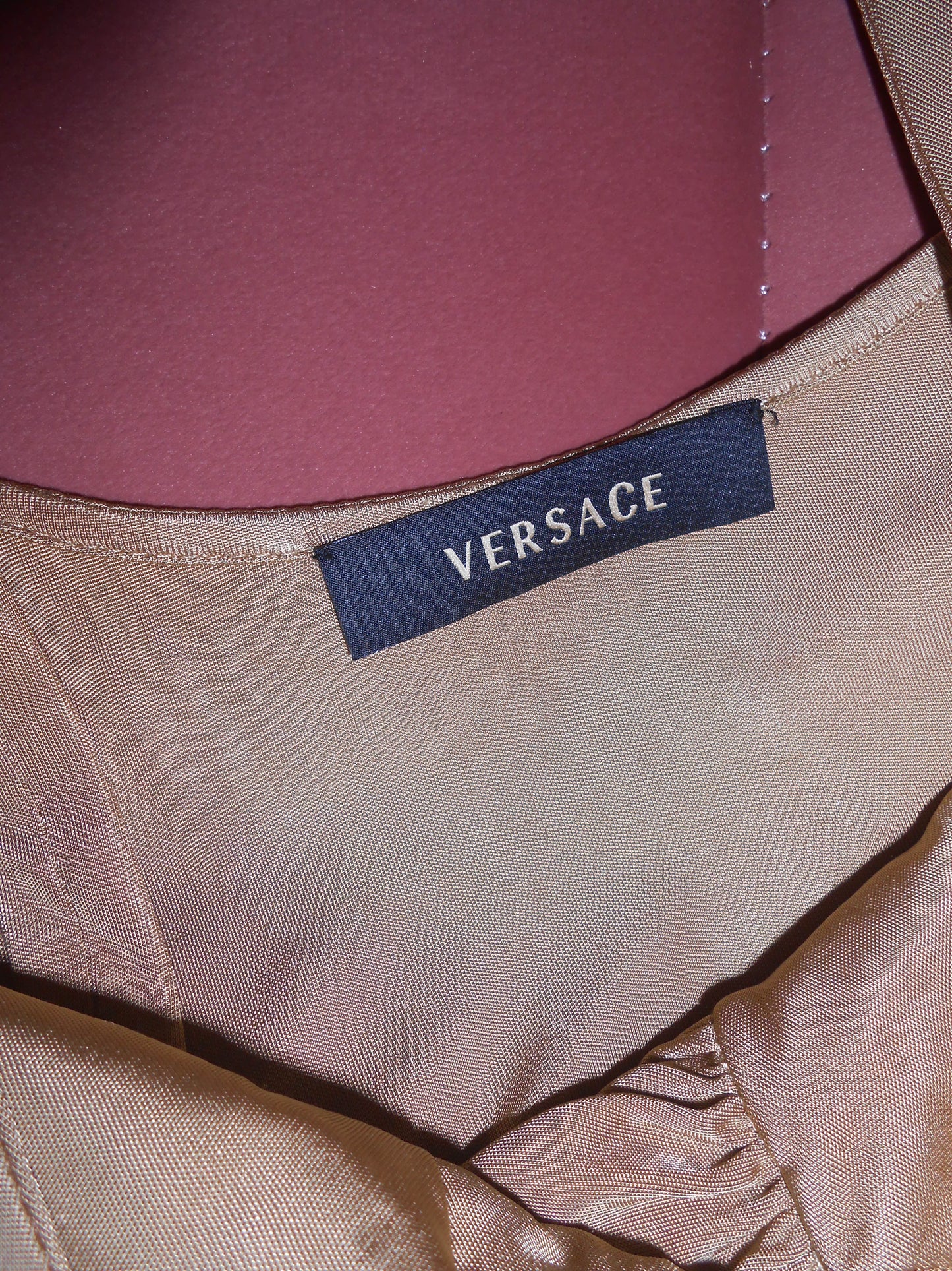 VERSACE EARLY 2000S SLINKY TOP