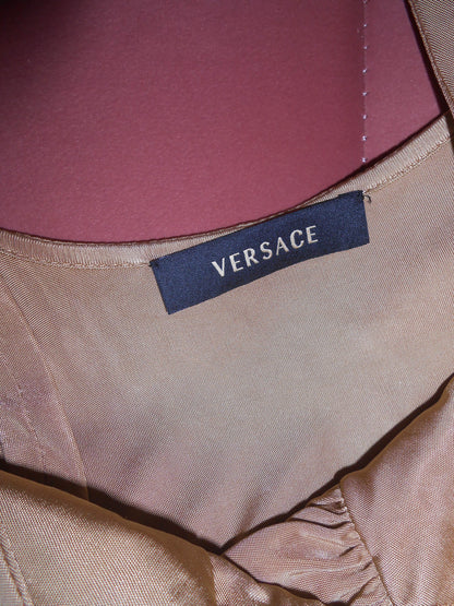 VERSACE EARLY 2000S SLINKY TOP
