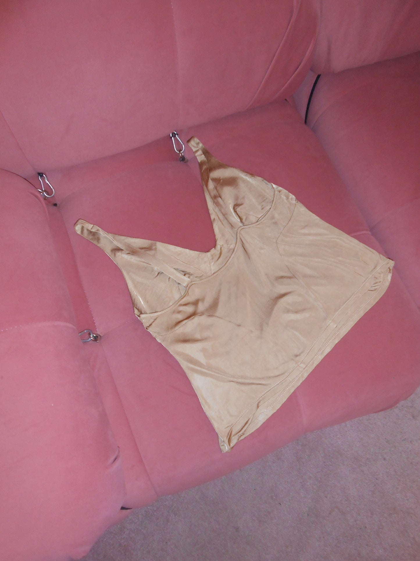 VERSACE EARLY 2000S SLINKY TOP