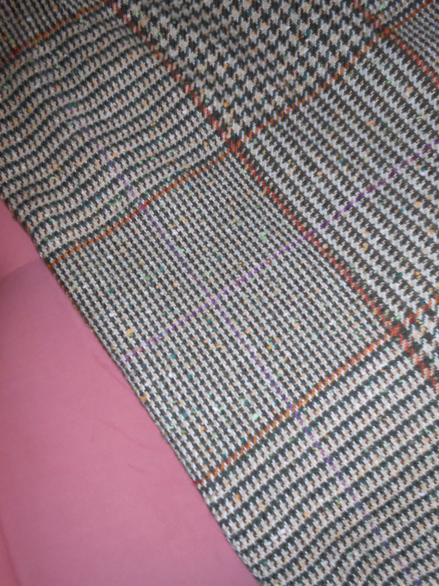 VALENTINO EARLY 2000S WOOL PLAID SKIRT