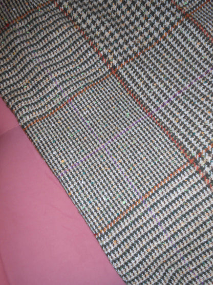 VALENTINO EARLY 2000S WOOL PLAID SKIRT