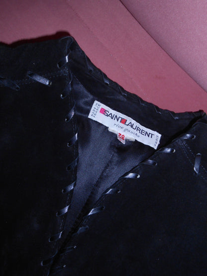 YVES SAINT LAURENT 1970S SUEDE JACKET