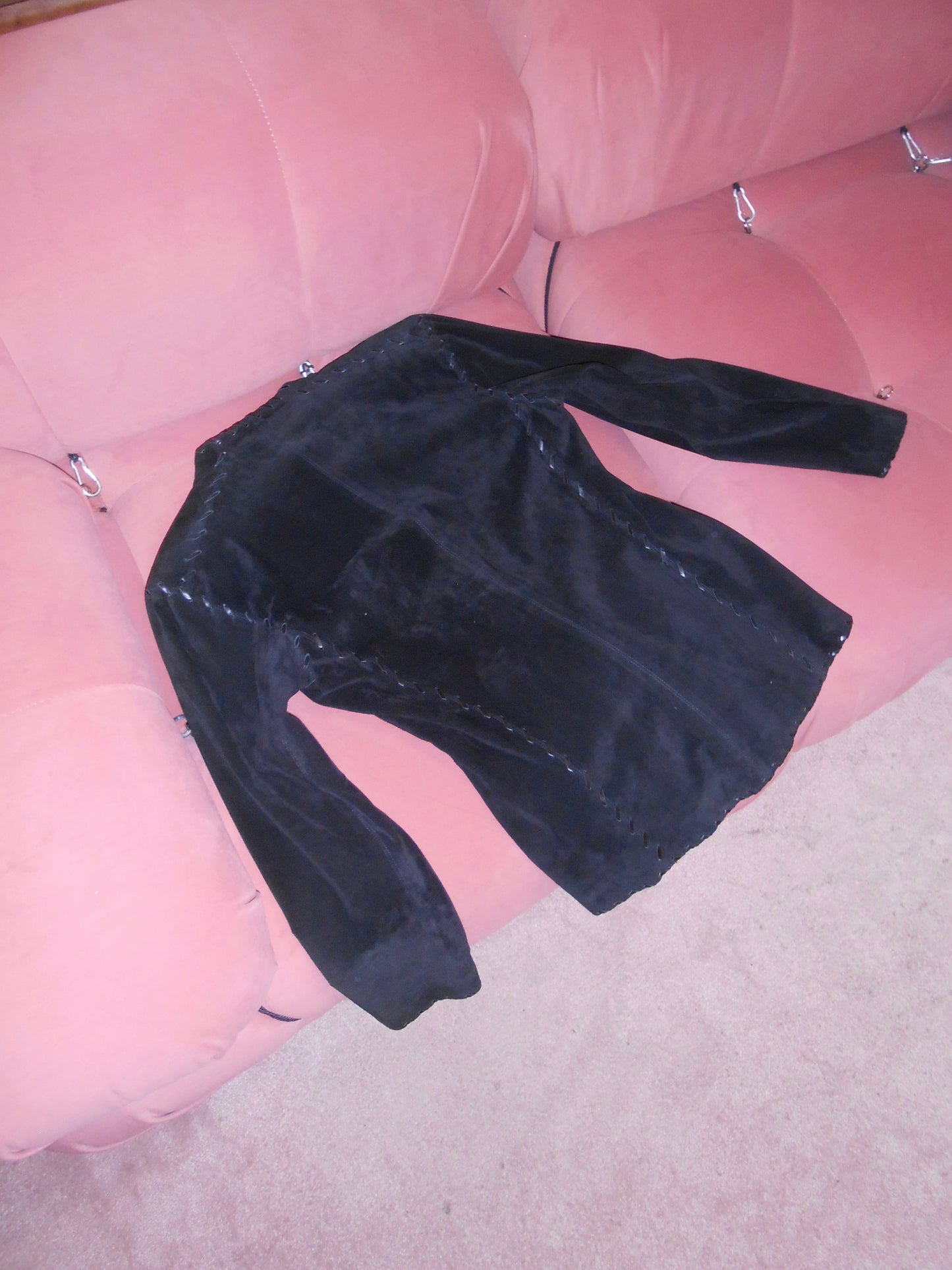 YVES SAINT LAURENT 1970S SUEDE JACKET