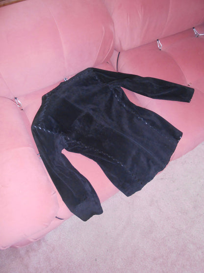 YVES SAINT LAURENT 1970S SUEDE JACKET