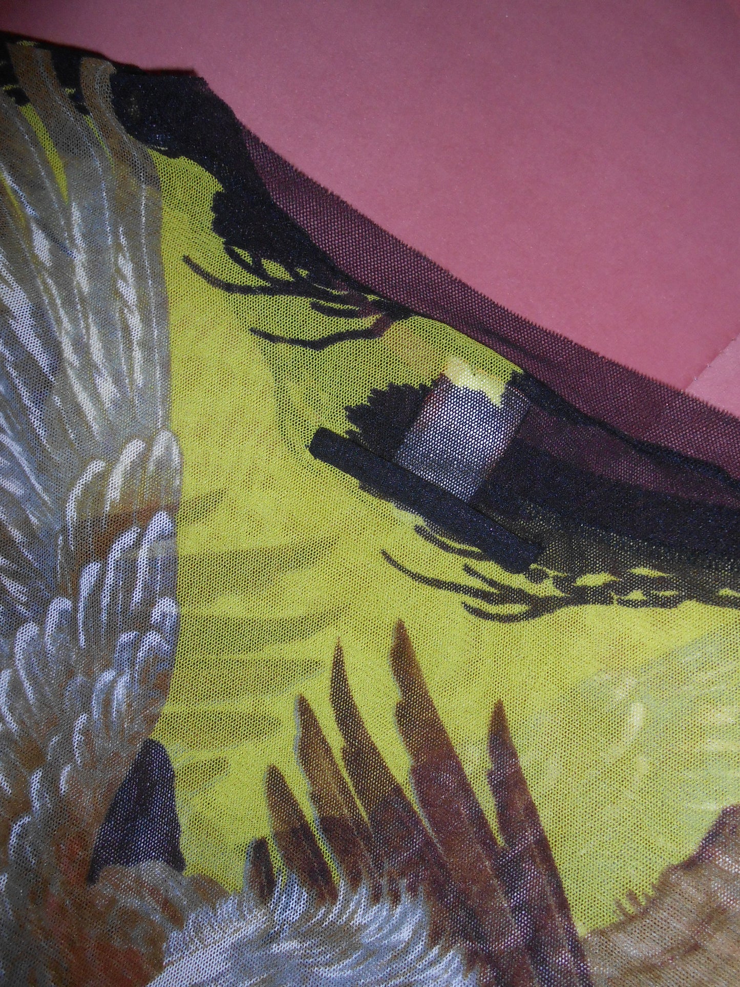 JEAN PAUL GAULTIER	SOLEIL 1990S EAGLE PRINT TOP