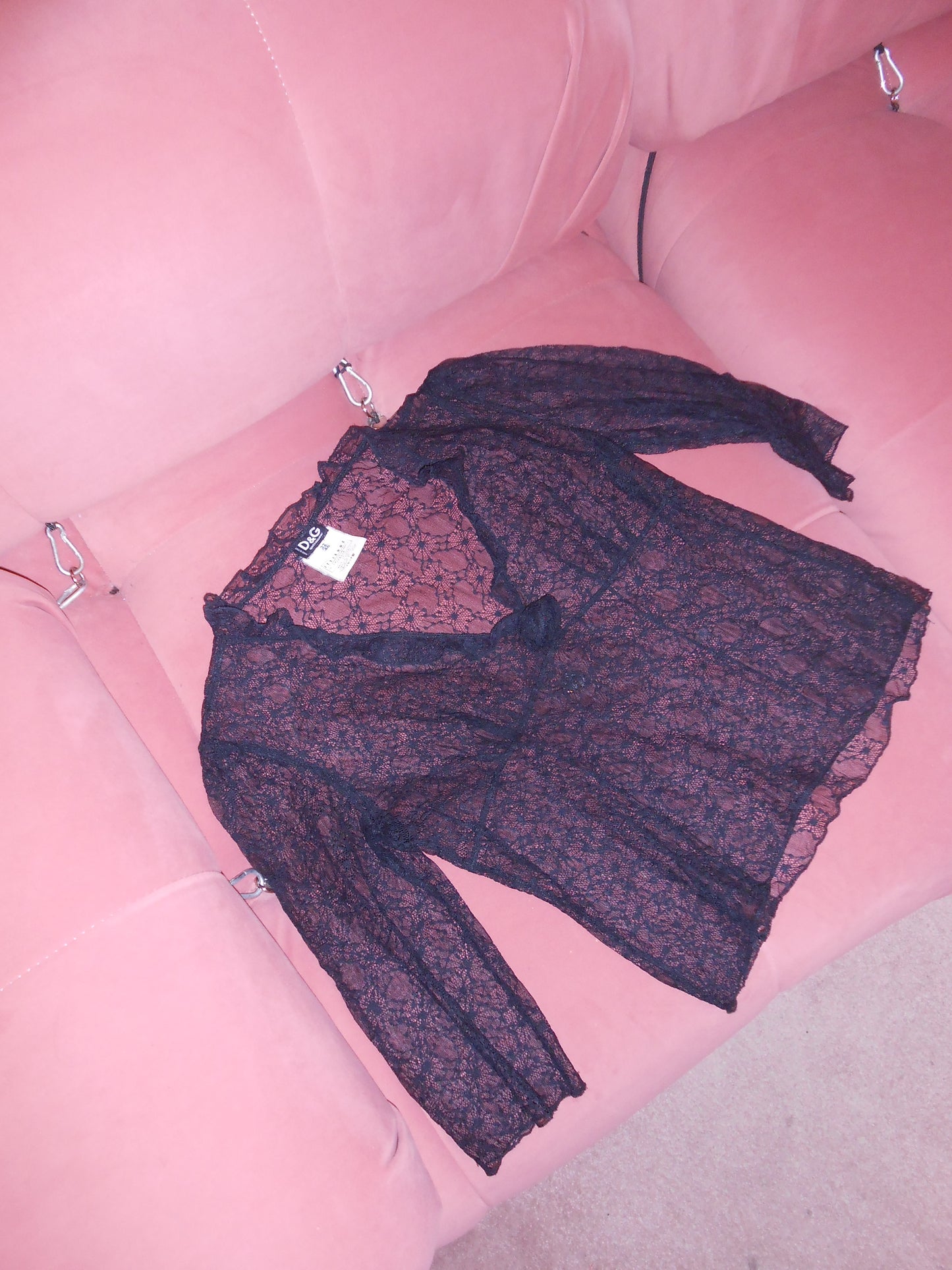 DOLCE & GABBANA EARLY 2000S LACE TOP