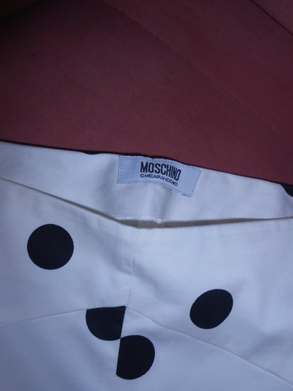 MOSCHINO CHEAP & CHIC	EARLY 2000S POLKA DOT CAPRIS