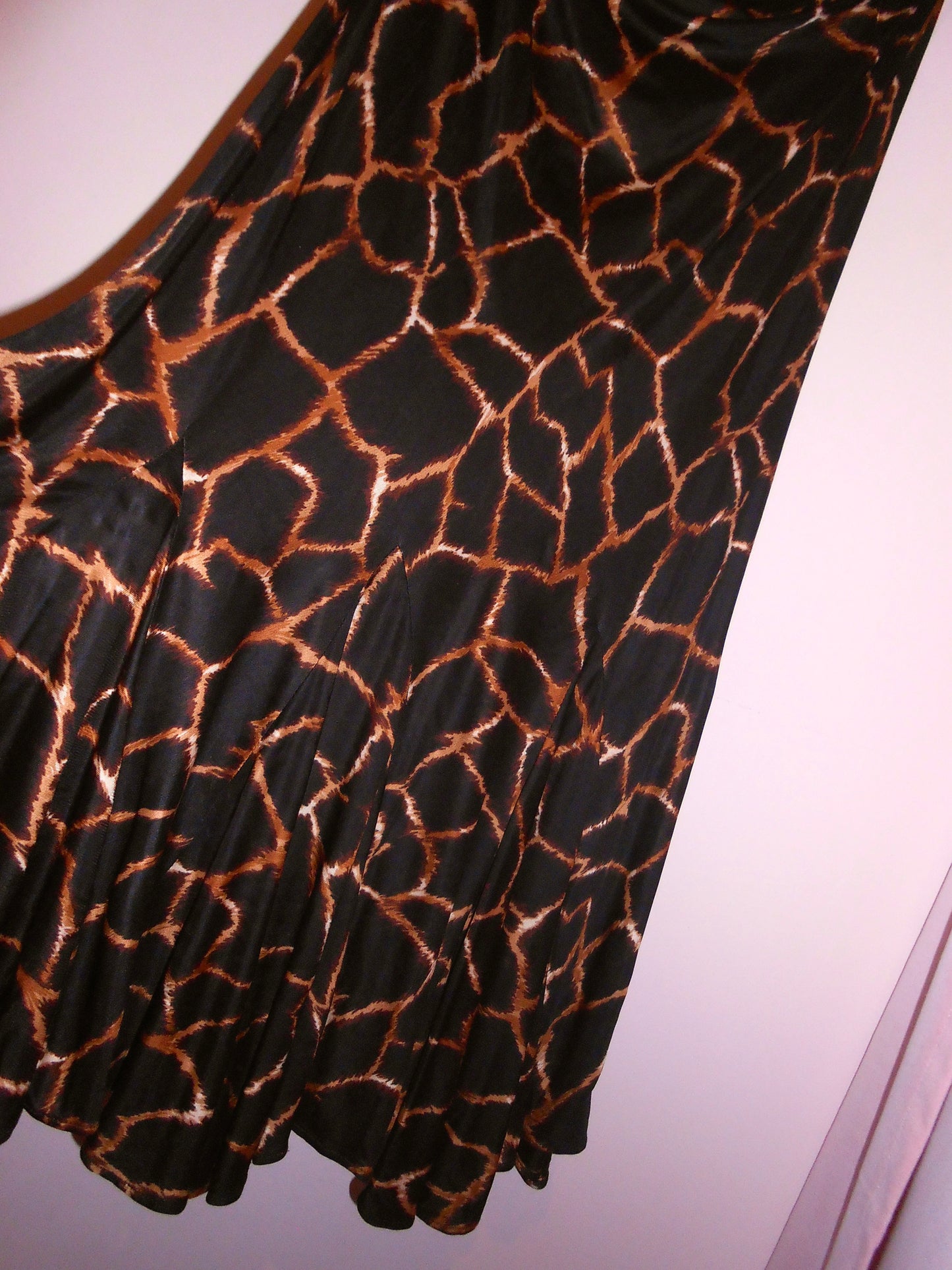 DOLCE & GABBANA 1990S GIRAFFE PRINT SKIRT